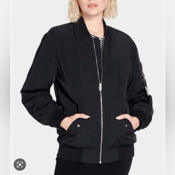 NEW UGG FRANCES OVERSIZED BOMBER JACKET - Picture 4 of 8